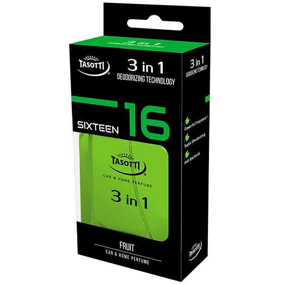 Ароматизатор для авто спрей "3 in 1" Fruit (Фрукти) 50мл Tasotti Київ