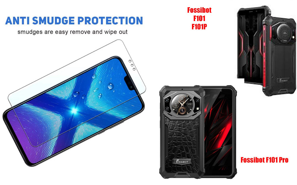 Захисне скло NeoGlass для Fossibot F101, F101P, F101 Pro – надпрозоре та стійке Київ - фото 3