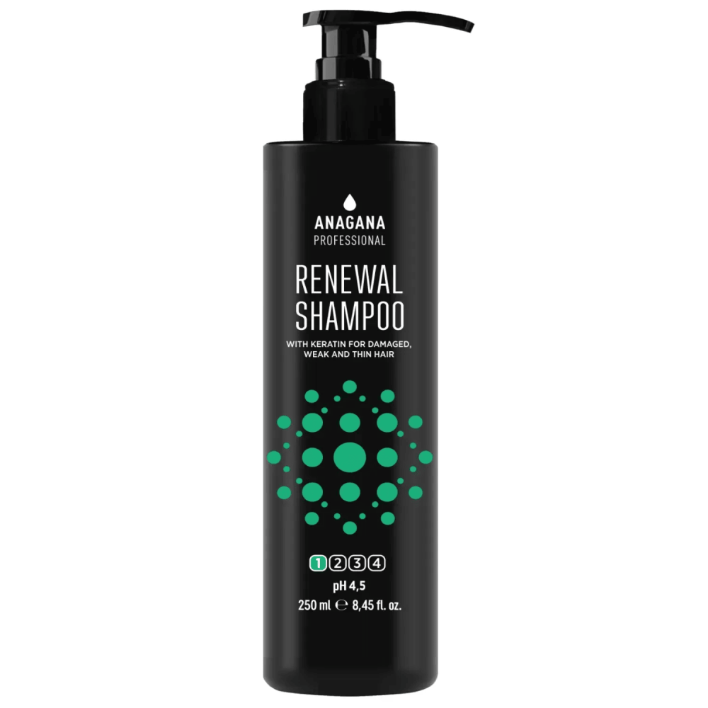Шампунь Відновлення для пошкодженого волосся Renewal Shampoo ANAGANA 250 мл Київ - фото 1