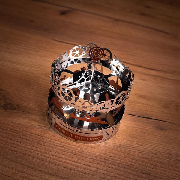 Колекційна модель-конструктор Metal Time Riding the Best Карусель механічна (MT042) Харків - фото 5