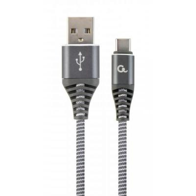 Дата кабель USB 2.0 AM to Type-C 1.0m Cablexpert (CC-USB2B-AMCM-1M-WB2) Вінниця - фото 1