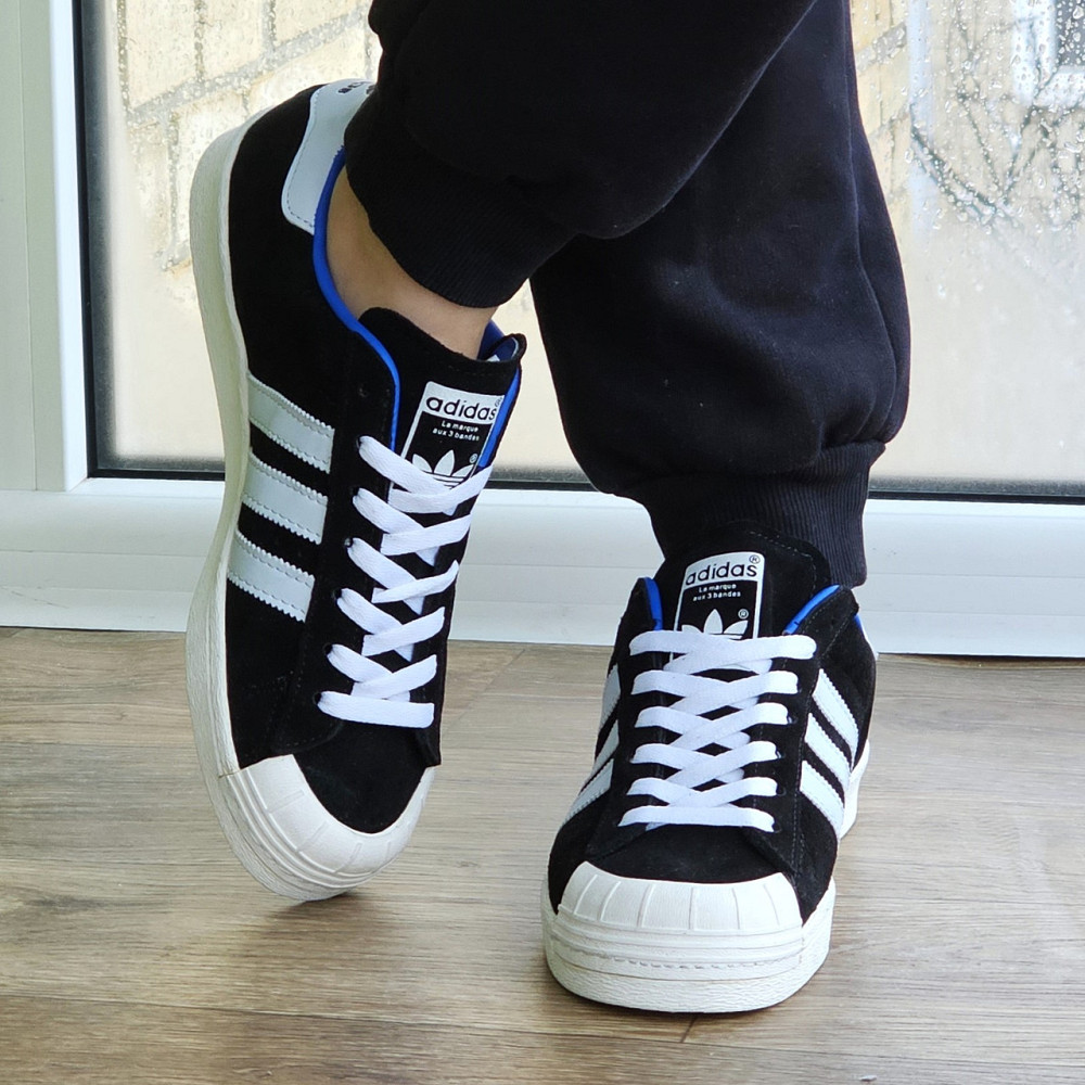 Мужские Кроссовки Adidas Черные Кеды Адидас (размеры: 41,42,43,44,45) Видео Обзор Днепр - изображение 8