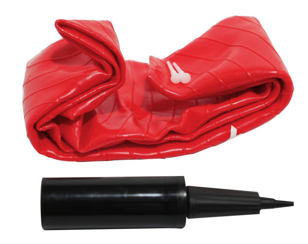 Фітбол York Fitness 55см червоний + насос Київ - фото 3