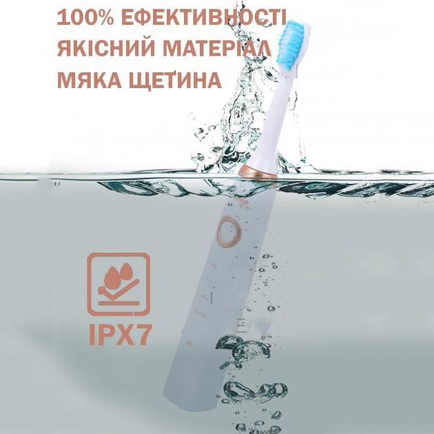 Ультразвуковая щетка с режимами работы Shuke SK-601, Электрическая щетка с режимами CK-93 Львов - изображение 15