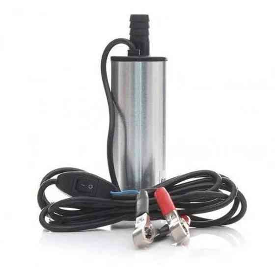 Дизельный насос погружной 12В 12v 12л/мин, Мобильные насосы для перекачки топлива AF-24 Львов