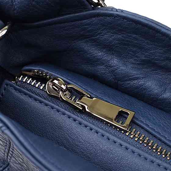 Сумка на кожен день з натуральної шкіри Синій (Vintage) Київ