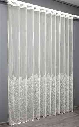 Тюль VR-Textil 1422т Жаккард Кремовый 300х270 см (42-0209) Киев