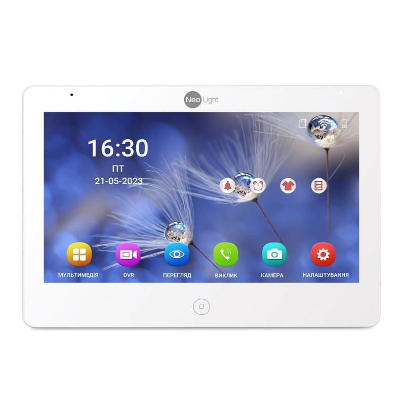 Комплект відеодомофона NeoLight NeoKIT IP Pro WF 10 Київ - фото 2