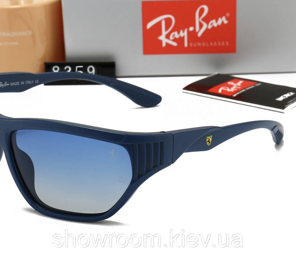 Сонцезахисні чоловічі окуляри Rb 8359 blue polaroid Київ - фото 2