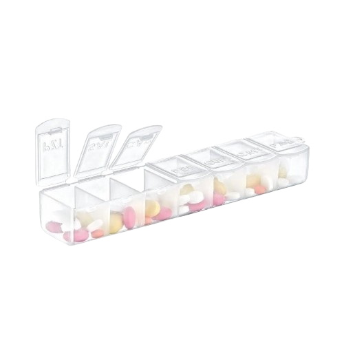 Органайзер для пігулок 7 відділень AK 558 ELIF Житомир - изображение 1