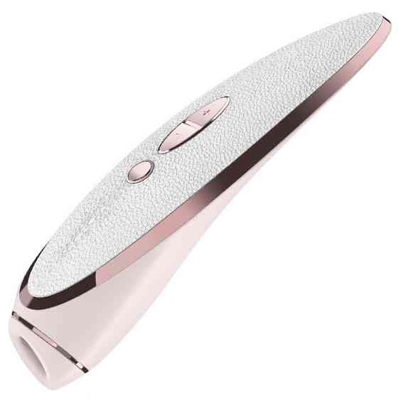 Вакуумний кліторальний стимулятор Satisfyer Luxury Pret-a-Porter 10 різ. вібрації й 11 різ. вакума Sex Aura Київ