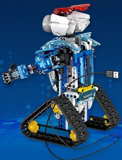 Конструктор робот лего з радіокеруванням пульт та електромотор Lego. Київ - фото 1