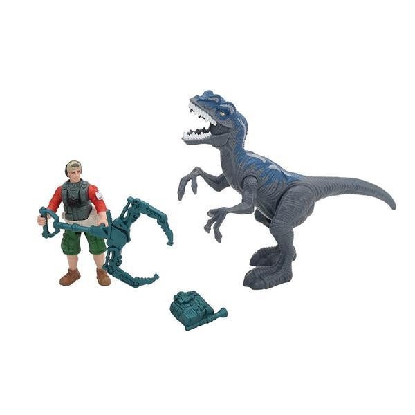 Ігровий набір Dino Valley Небезпечний динозавр зі звуком сірий (542015) Харків - фото 3