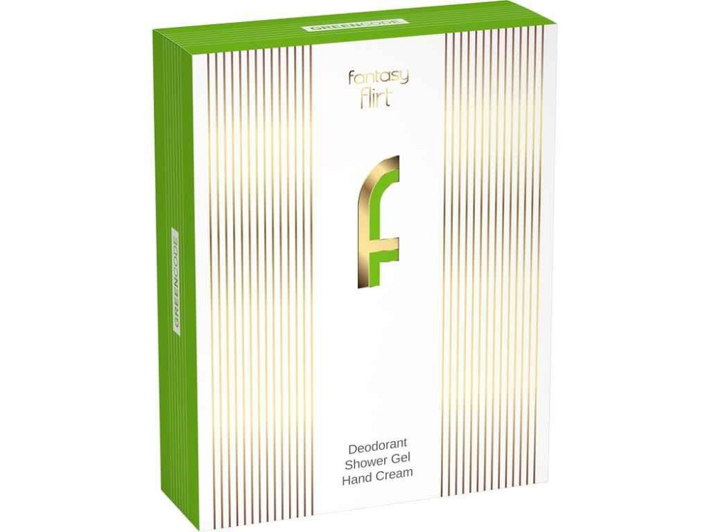Набір подарунковий для жiнок GREEN (дезодгель д/душкрем д/рук) ТМ Fantasy Flirt Київ - фото 1