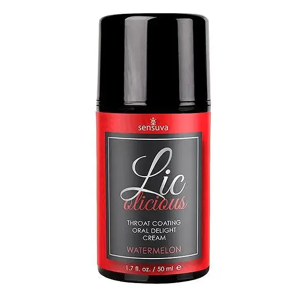 Гель для мінету Sensuva Lic-o-licious Watermelon (50 мл), оліїстий, без цукру Львів - фото 1