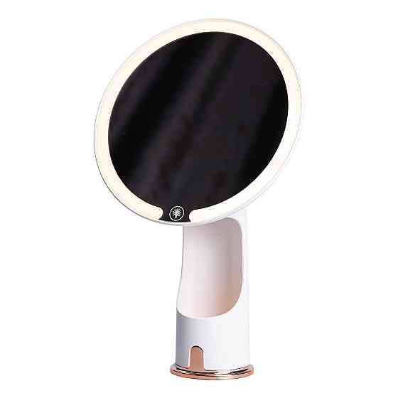 Дзеркало косметичне 18,5х10х29 см з підсвічуванням Біле HP-10-1AW Київ