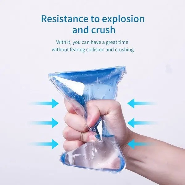 Водонепроникний чехол Baseus Safe Airbag Waterproooof Case ACFSD-C0Y (Жовний) Миколаїв - фото 6