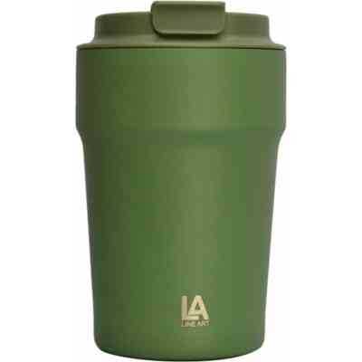 Термокружка Line Art Rhodes 380 мл оливковий (60022322LA-31) Вінниця