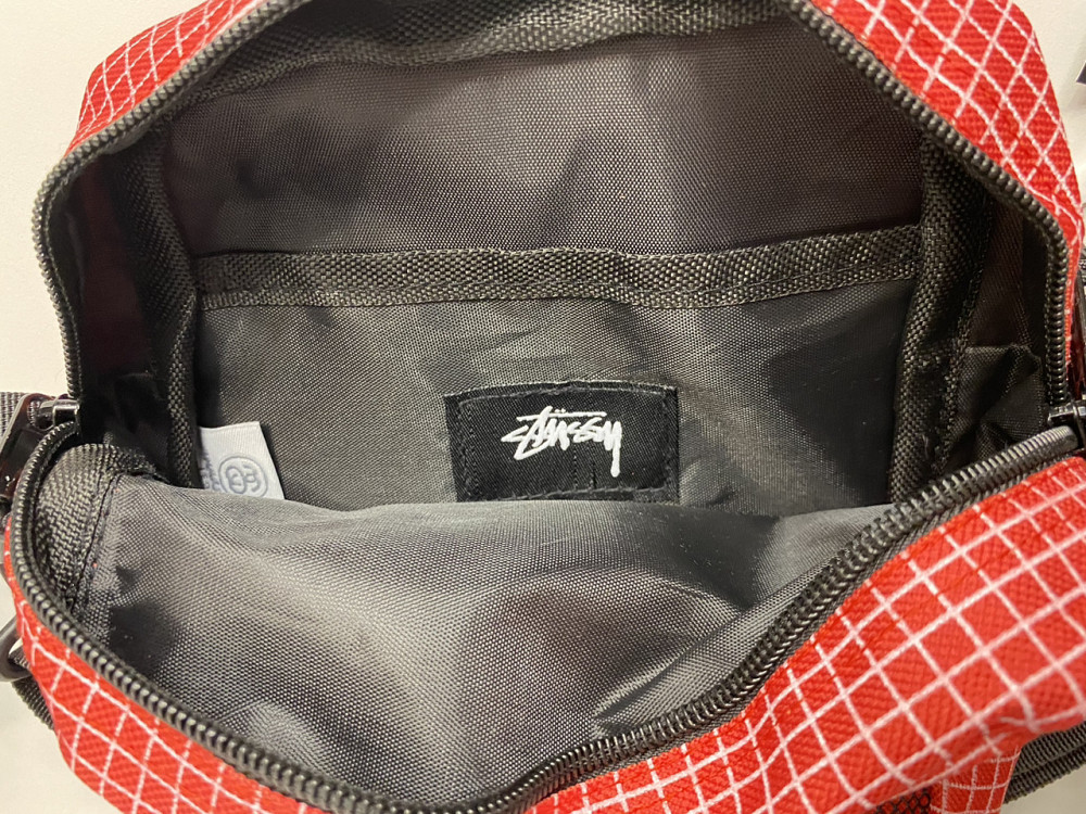 Сумка через плече Stussy 21x17x7 червоний Запоріжжя - фото 6