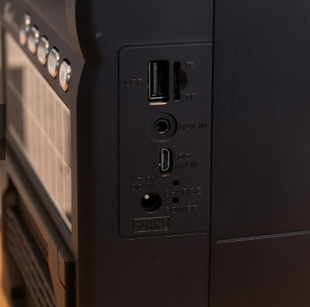 Аккумуляторный радиоприемник Fepe FP-25-S USB TF Bluetooth с солнечной панелью и фонариком Винница - изображение 4