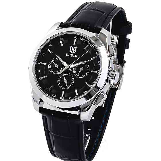 Часы мужские механические Besta Walker Deluxe Leather (2 ремешка) Киев