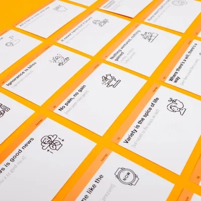 Обучающий набор English Student Карточки для изучения английского языка Idioms B2-С1 (укр.) (591225992) Винница