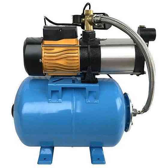 Насосная станция Optima MH-N1300 INOX-24 1,3кВт многоступ нерж,колеса на ГРЕБЁНКЕ (000013514) Киев