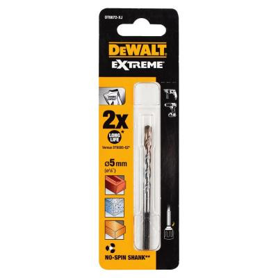 Свердло DeWALT EXTREME, D 5 мм, L85 мм, WL50 (DT6672) Вінниця - фото 1
