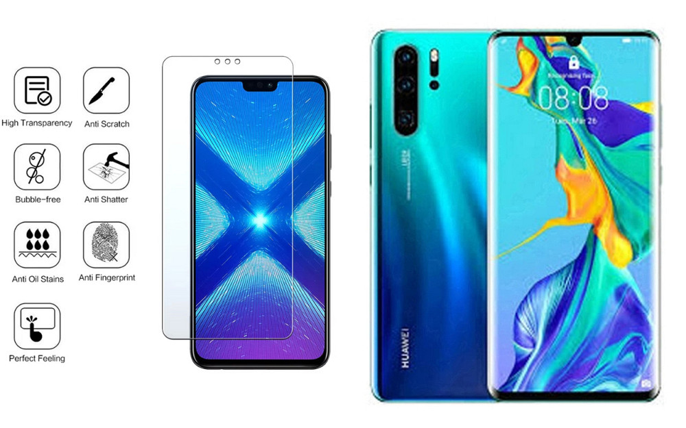 Защитное стекло NeoGlass для Huawei P30 Pro – ультрапрозрачное и устойчивое Киев - изображение 4