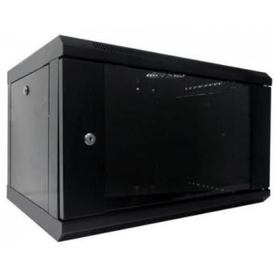 Шкаф настенный Hypernet 6U 19" 600x450 (WMNC-6U-FLAT-BLACK) Винница - изображение 1