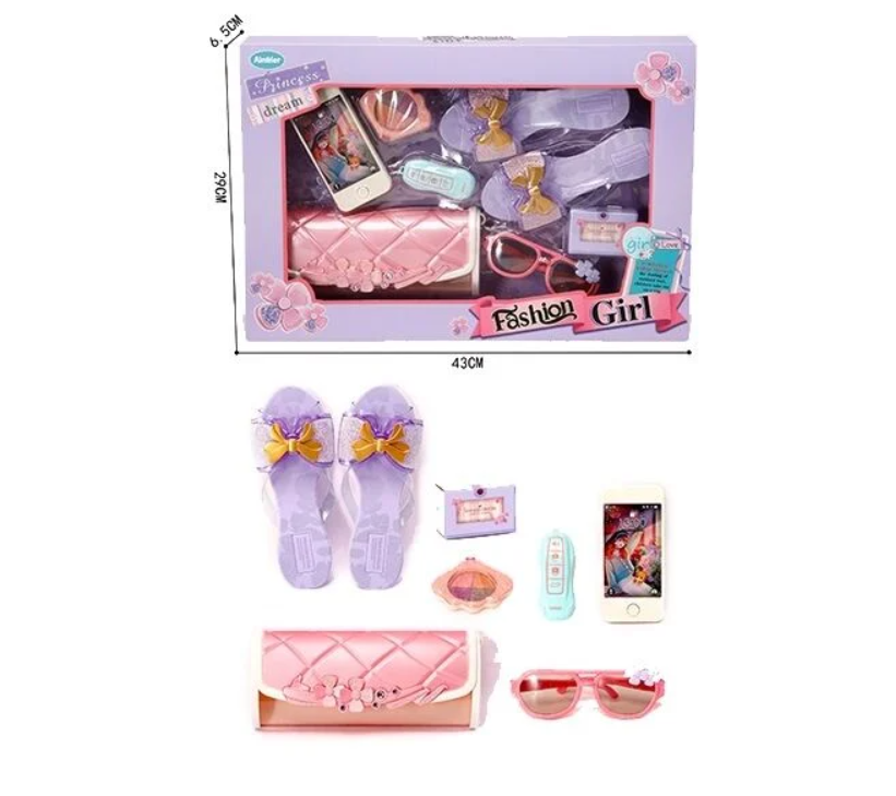 Набір прикрас туфлі тіні автомобільні ключі сумка окуляри крем телефон (161-2) Чернигов - изображение 1