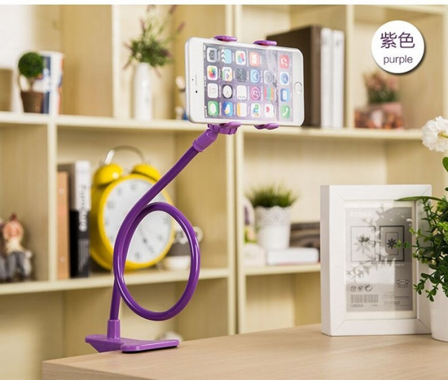 Подставка для телефона с вращающейся 360 Фиолетовый Вінниця - фото 1