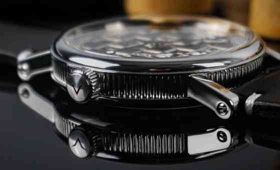 Ексклюзивний чоловічий наручний годинник скелетон Київ