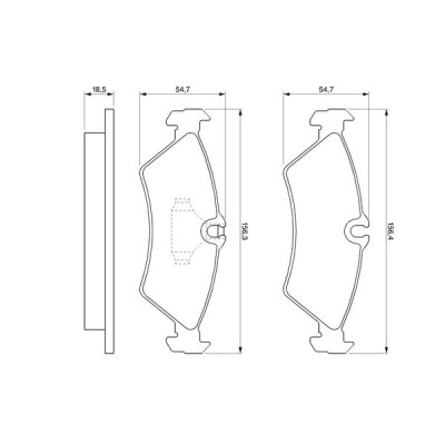 Гальмівні колодки Bosch 0 986 424 219 Вінниця - фото 4