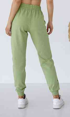 Спортивні штани жіночі джогери Оливковий M Харків