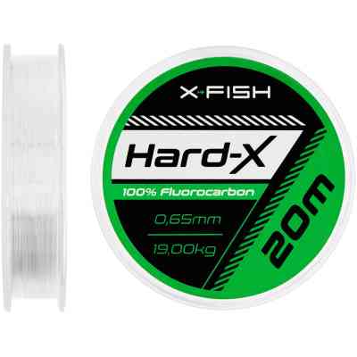 Флюорокарбон X-Fish Hard-X 20m (clear) 0.65mm 19.00kg (1917.03.93) Вінниця