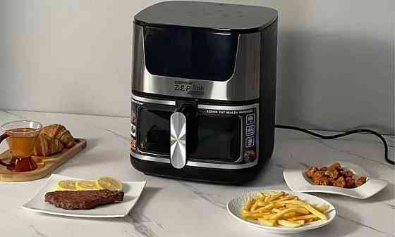 НЕМЕЦКА Аерофритюрниця (аеро гриль) без олії 3500 Вт Zepline ZP-142 8 л. Київ