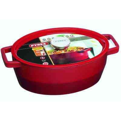 Каструля Pyrex Slow Cook Red 5,8 л (SC5AC33) Вінниця