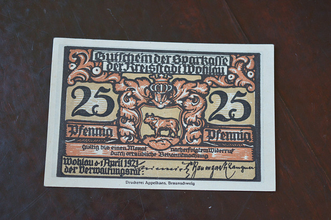 Германия. Нотгельд. 25Pf ( 5 ) Полтава - изображение 1