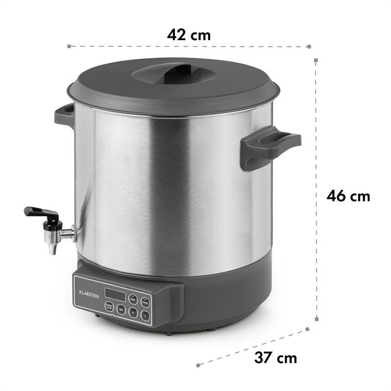 Дозатор для приготування напоїв Lady Marmalade 27L 100 °C 12h з неіржавкої сталі (Німеччина, читати Рівне - фото 10