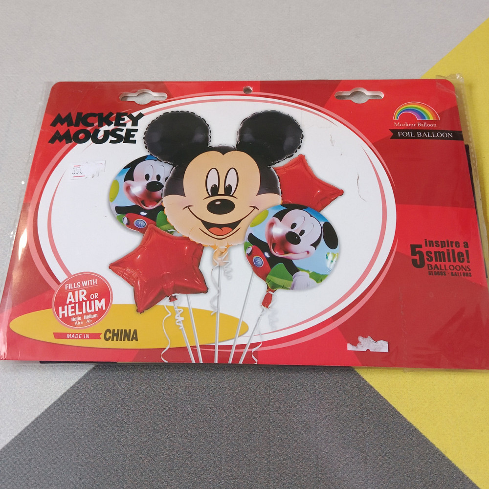 Набор воздушных шаров Микки Маус (5 предметов) Киев - изображение 1