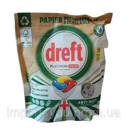 Dreft 29szt Platinum Plus капсули для посудомийки 