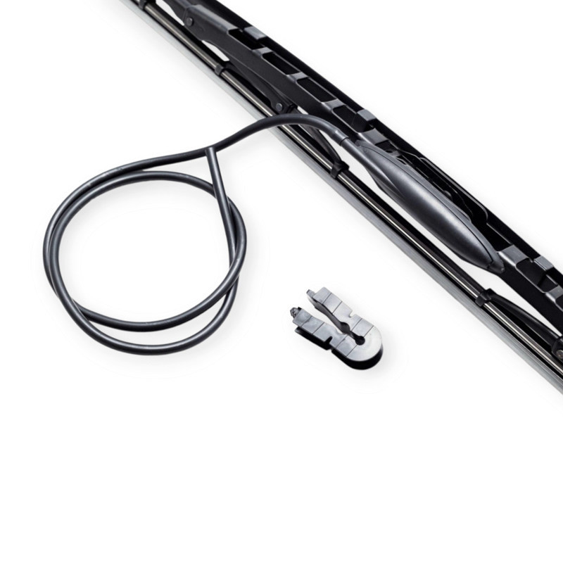 Щітка oximo каркасна 550мм під гак 8,9мм з форсункою двірника Мукачево - фото 3