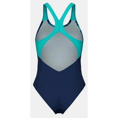 Купальник Arena Dreamhline Swimsuit V Back 008328-780 синій, бірюзовий 36 (3468337419013) Винница - изображение 9
