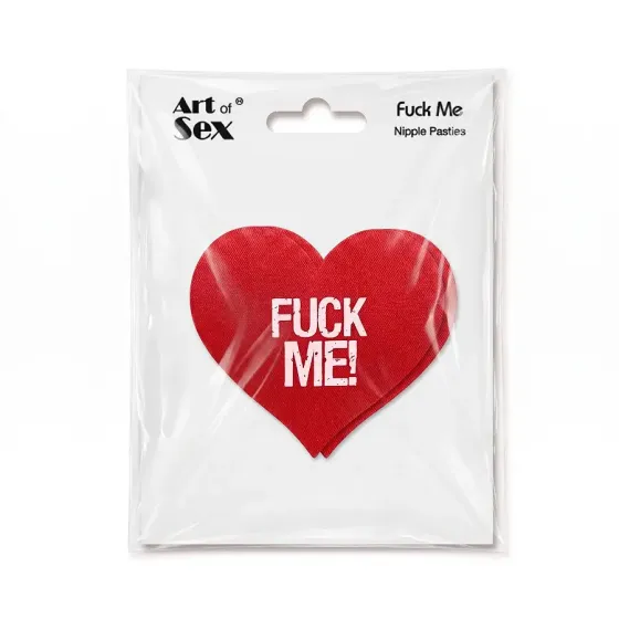 Пестис-сердечка Art of Sex - Fuck me, червоний Львов