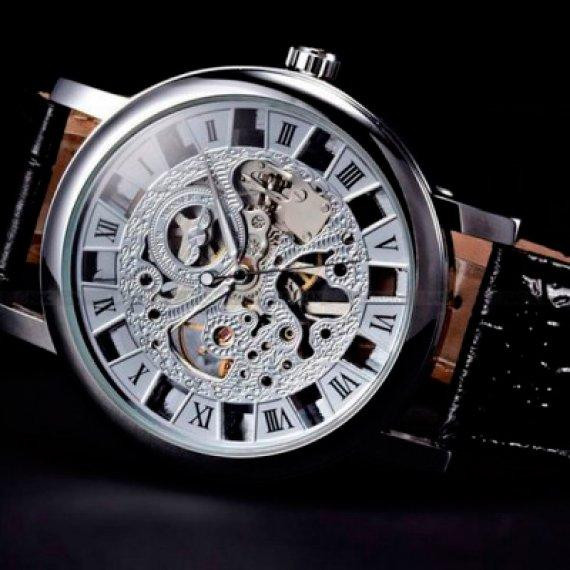 Женские наручные классические часы Winner Silver II Киев - изображение 7