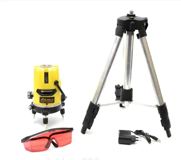 Лазерний рівень Asaka ASNL02 – 5 ліній, 6 точок, дальність до 30 м Львів - фото 1
