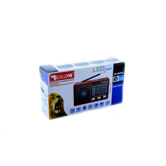 Портативный Радиоприемник Golon RX-8866 С Динамиком, Поддержкой USB, SD, FM/AM/SW, Питание От Сети И Батареек Одесса