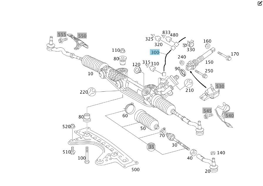 Mercedes-Benz  A2115400709 Електропровід на клапан рульової рейки CLS C219 E-class W211 E-class S211 Одесса - изображение 5