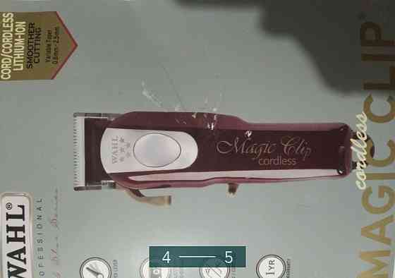 Машинка для стриження: WAHL Magic Clip Cordless. Київ